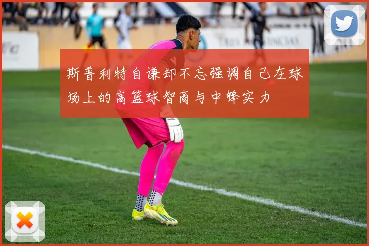斯普利特自谦却不忘强调自己在球场上的高篮球智商与中锋实力